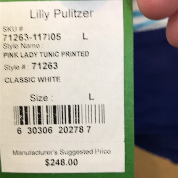 Lilly Pulitzer pink lady tunic - Picture 4 of 4